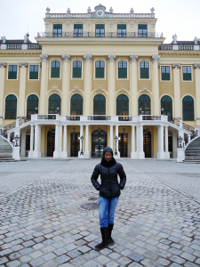 Victoria Horne Says Hello-From The Palace de Schonbrunn