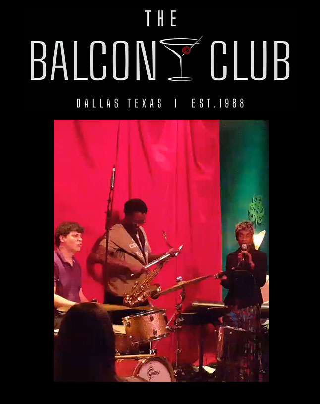 Victoria Horne at the Balcony Club
