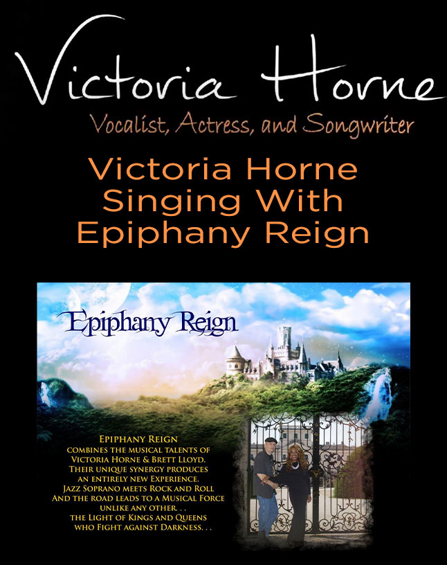 Victoria Singing With Epiphany Reign in 2017